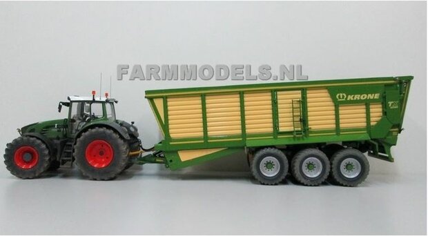 VOORBEELD FOTO  Krone TX 560-D Silage Transportwagen met Liftas op Vredestein banden Farmmodels editie ROS, 1:32   EXAMPLE