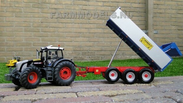 639.  Fendt Black met VGM Kipper met afdek kleppen