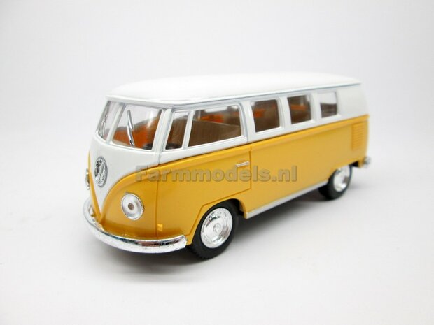 WIT/GEEL Volkswagen Van 1962, 1:32   