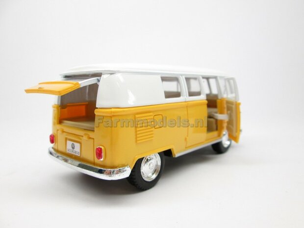 WIT/GEEL Volkswagen Van 1962, 1:32   