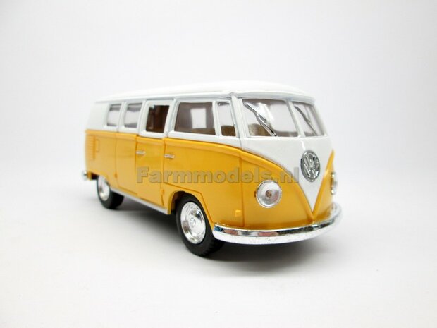 WIT/GEEL Volkswagen Van 1962, 1:32   