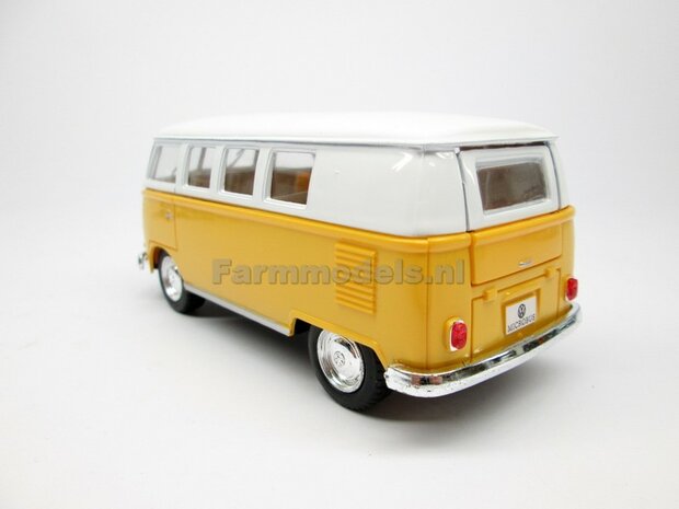 WIT/GEEL Volkswagen Van 1962, 1:32   