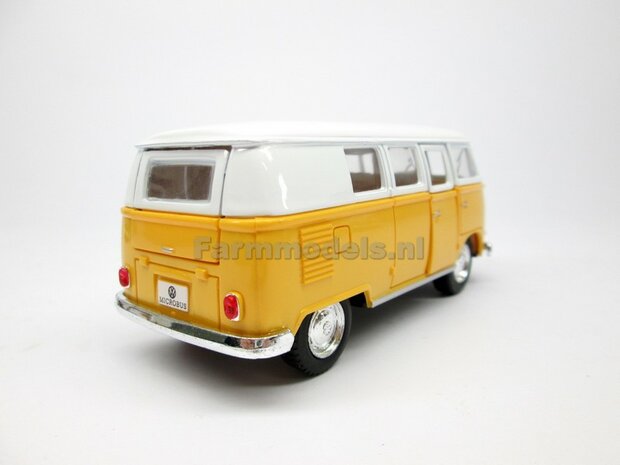 WIT/GEEL Volkswagen Van 1962, 1:32   