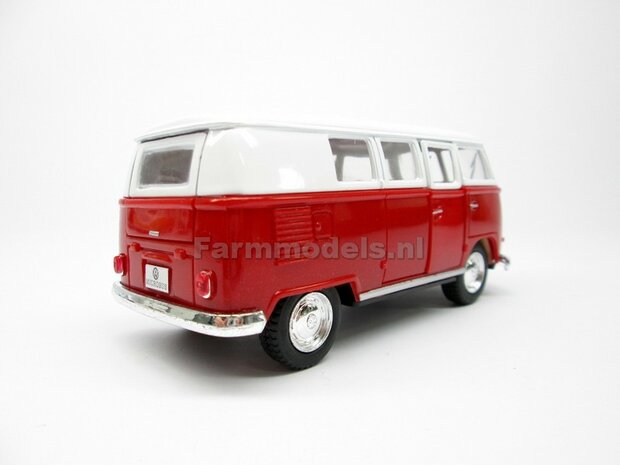 WIT/ROOD Volkswagen Van 1962,  1:32 