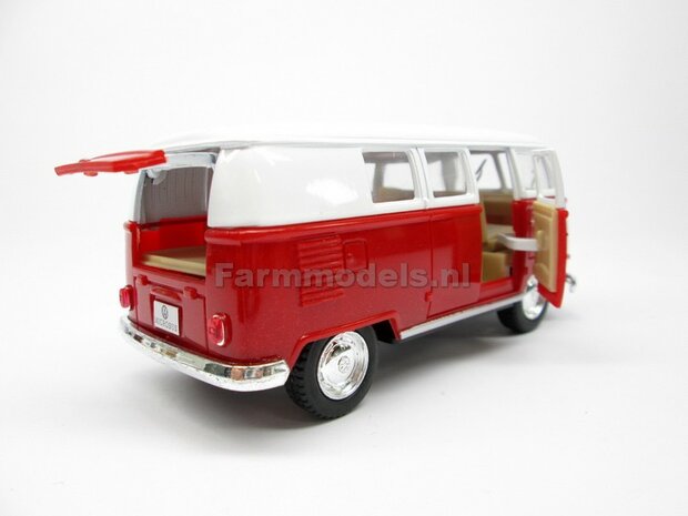 WIT/ROOD Volkswagen Van 1962,  1:32 