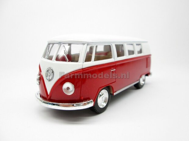 WIT/ROOD Volkswagen Van 1962,  1:32 