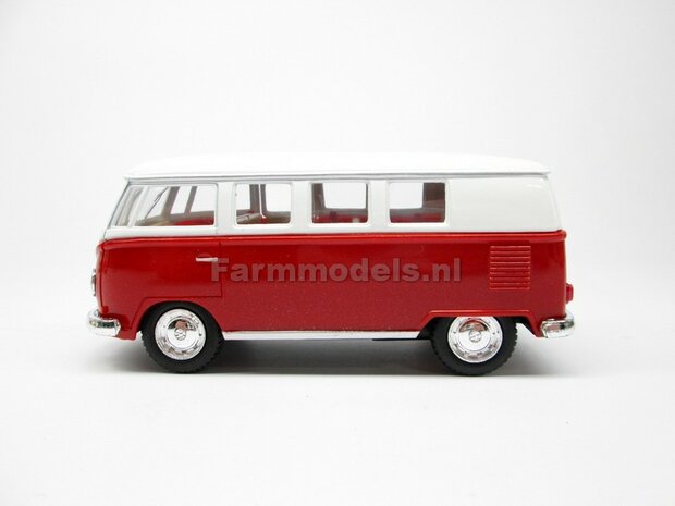 WIT/ROOD Volkswagen Van 1962,  1:32 