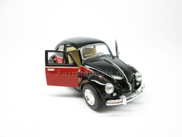 ZWART Volkswagen Beetle 1967, 1:32 