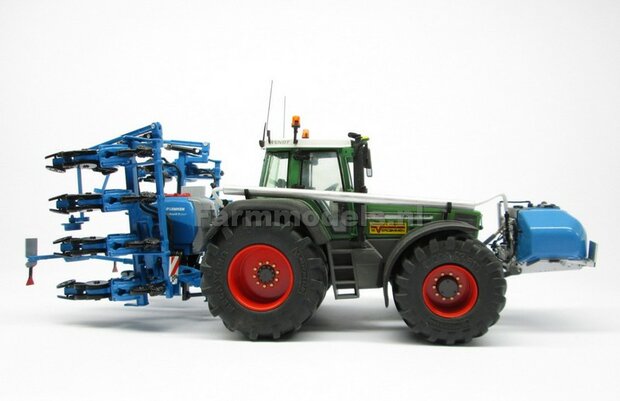 VOORBEELD FOTO&#039;S Fendt 926 Vario G1, Extra Brede banden + spatborden + trekhaak + Zwaailampen + Antennes- 1:32 WeiseToys Handmatig verbouwd / Manually rebuilt