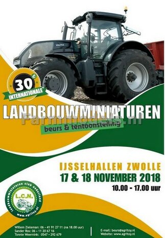 04. Plattegrond Zwolle 2018 show, L.C.N. beurs, 17 &amp; 18 November 2018