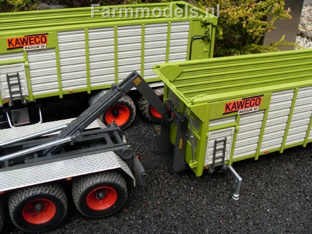 646. Loonbedrijf Christ Vercant met nieuwe Fendt 936 en Kaweco Carrier met Radium silagebak