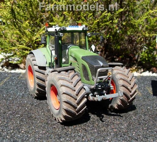 646. Loonbedrijf Christ Vercant met nieuwe Fendt 936 en Kaweco Carrier met Radium silagebak