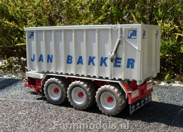 572. Nieuwe Silage kiep bak / containerbak voor Jan Veenhuis en VMR Veenhuis carriers 