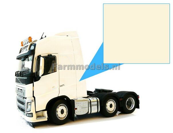 Volvo WIT MM 1811-01 - Farmmodels series Spuitbus / Spraypaint - Farmmodels series = Industrie lak, 400ml. ook voor schaal 1:1 zeer geschikt!! 