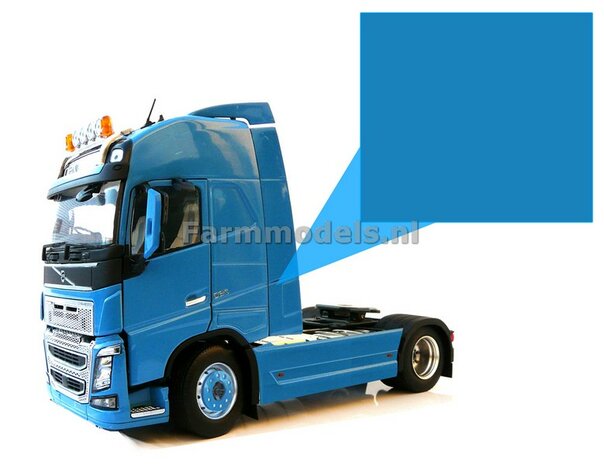 Volvo BLAUW MM 1811-04 - Farmmodels series Spuitbus / Spraypaint - Farmmodels series = Industrie lak, 400ml. ook voor schaal 1:1 zeer geschikt!! 