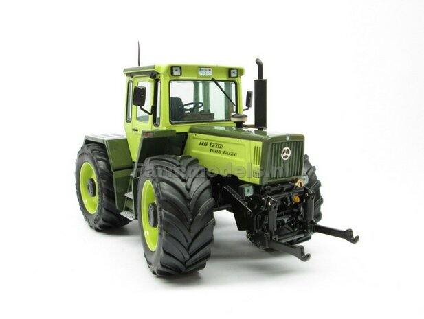 &Oslash; 53.3 mm: 4x MB trac 1600 Weise aluminium velgen MB trac Groen + Vredestein banden 1:32           