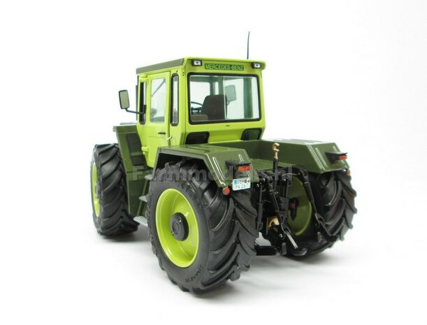 &Oslash; 53.3 mm: 4x MB trac 1600 Weise aluminium velgen MB trac Groen + Vredestein banden 1:32           