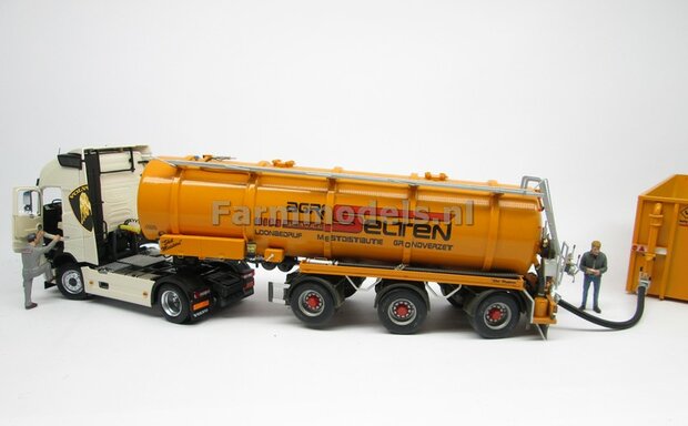 Opbergkist t.b.v. VMA Monsterkabinet + Stickerset, geschikt voor o.a. Mestoplegger, trailer &amp; Mesttank 1:32 (HTD)       