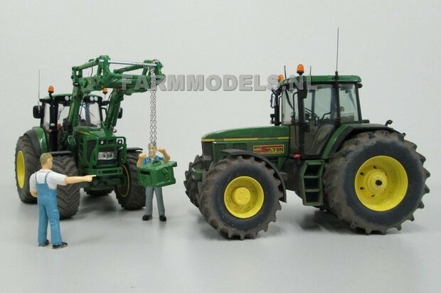 326. John Deere 7810 brede banden, zonder fronthef