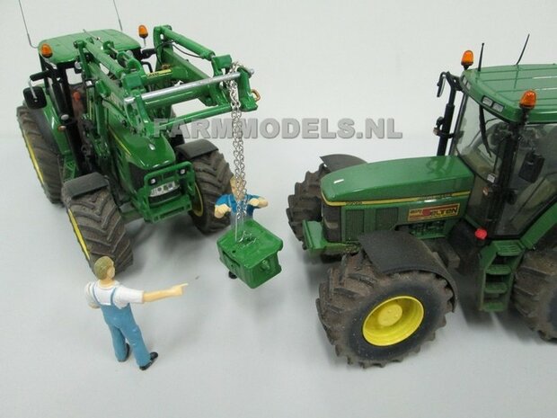 326. John Deere 7810 brede banden, zonder fronthef