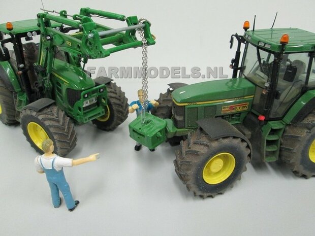 326. John Deere 7810 brede banden, zonder fronthef