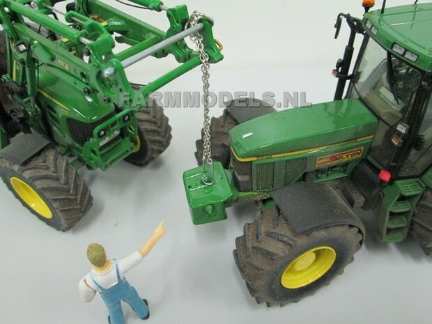 326. John Deere 7810 brede banden, zonder fronthef