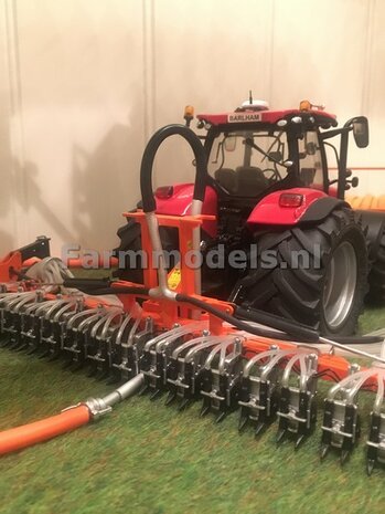 215. Nieuwe set Schouten slanghaspel systemen, enkele en dubbele rollen, met sleepslangbemester en pompunit