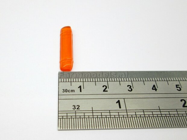 Zwaailamp balk 27 mm lengte oranje/ zwaailicht 1:32   SUPERSALE LAST ONES