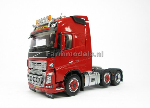 Sleep-/stuur-/lift as + Chassis deel t.b.v. VOLVO FH16 MarGe Models chassis BOUWKIT 1:32 (HTD)