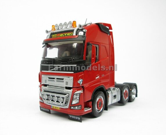 Sleep-/stuur-/lift as + Chassis deel t.b.v. VOLVO FH16 MarGe Models chassis BOUWKIT 1:32 (HTD)