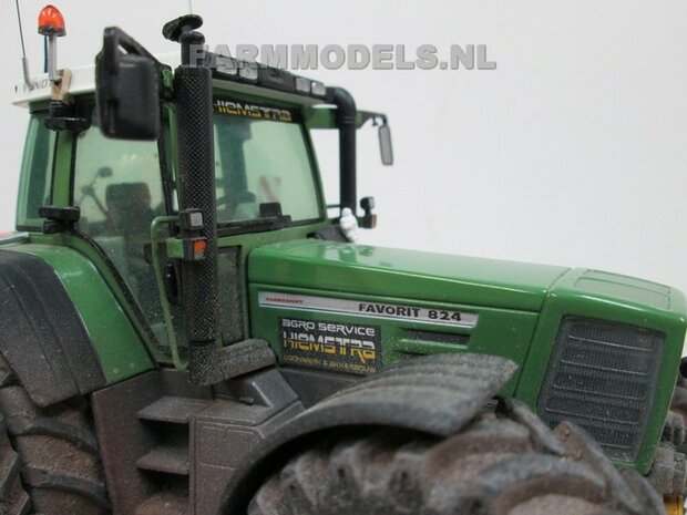 190. 2x Kuhn zaaimachines voor Loonbedrijf Hiemstra, met Fendt 828 en Fendt 824