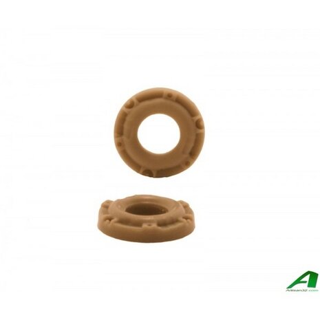&Oslash;17 mm: 2x Wielgewichten nr. 07   1:32   Artisan 32 nr. 04408