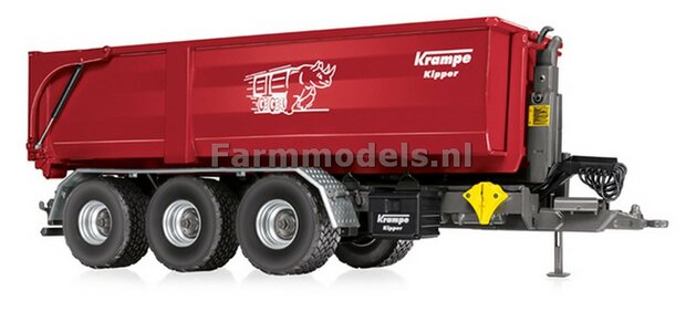 Krampe Haakarm carrier THL 30 L met afzetcontainer Big Body 750 1:32 Wiking WK77826