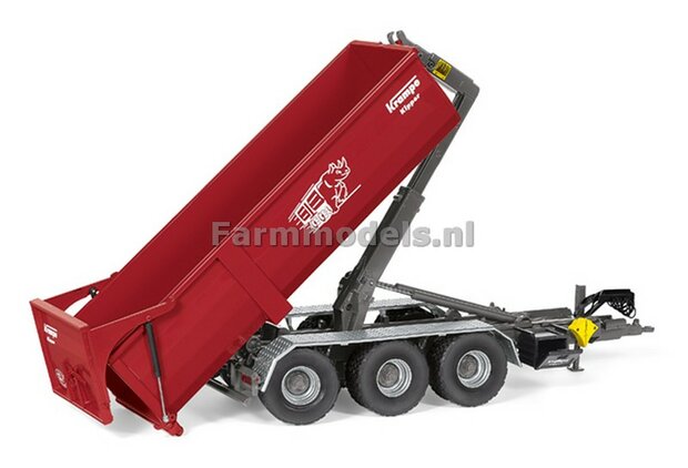 Krampe Haakarm carrier THL 30 L met afzetcontainer Big Body 750 1:32 Wiking WK77826