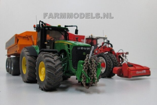 332.Loonbedrijf Hoekstra aardappels rooien met Dewulf &amp; John Deere