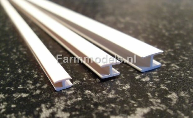 H-Verbinding profiel 1mm x 100cm Modr450-51 