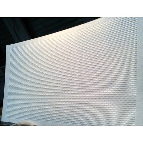 1x Muur/ Steen Brique Paper white 15x30 cm LAST ONES 