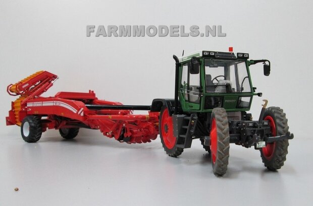 Vooras Fendt Xylon 522/524 Cultuur set Aluminium velg met Band (Massieve Aluminium velgen) 1:32