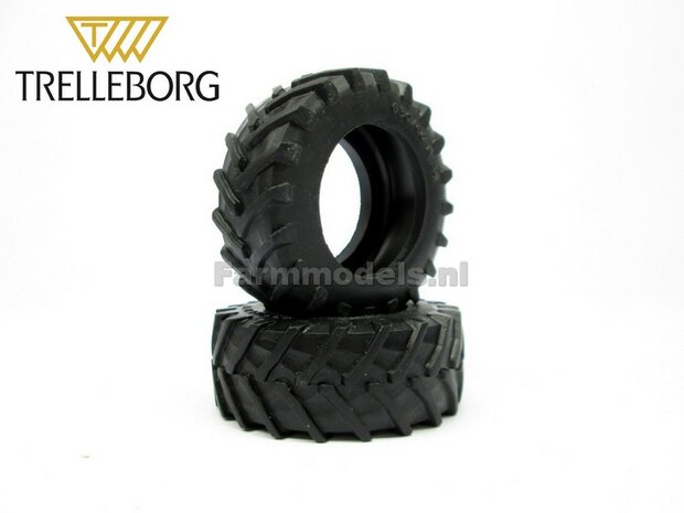 Trelleborg 650/60 R34 vooras banden ZONDER VELGEN &Oslash; 52.2 mm 1:32 Universele set 