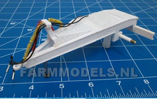 Siga Nova Uno, enkel as Dolly t.b.v. trailers en mesttanks Bouwpakket Basis 1:32 (HTD)    