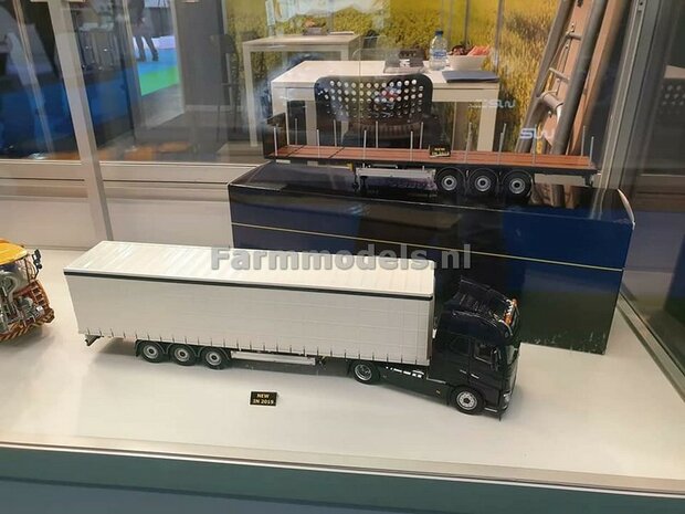 WHITE PACTON Koelvries Trailer + FREE GIFT  1:32 Marge Models MM1903-01   