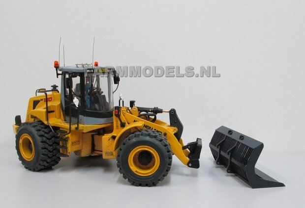 BOUWKIT: Puinriek Groot geschikt voor o.a. snelwissel koppeling 510005 t/m 510095 &amp; Volvo VAB-STD van AT &amp; Claas Torion/ Liebherr L 556 van Wiking modellen 1:32 (HTD)