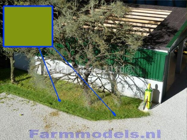 Blad/ Gras Groen SPUITBUS Landschap/ Bomen/ Struiken Natuurtintserie 400 ml -Farmmodels (Extra Mat)