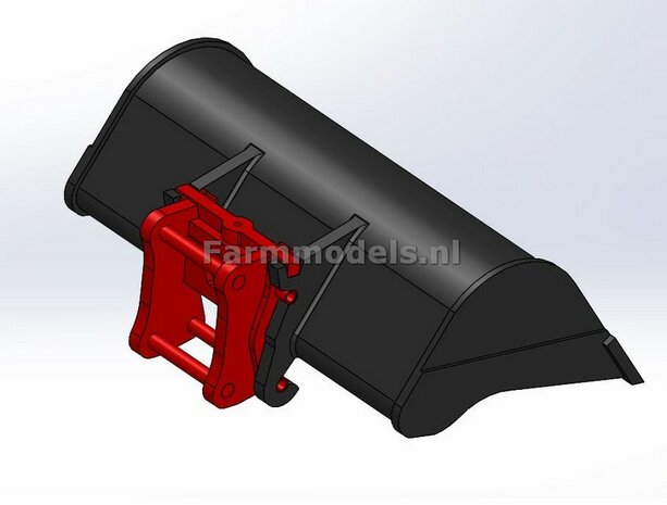 BOUWKIT: VERLOOP Koppelstuk S6/ S60 Koppeling naar Farmmodels bakken &amp; Hulpstukken BOUWKIT 1:32 