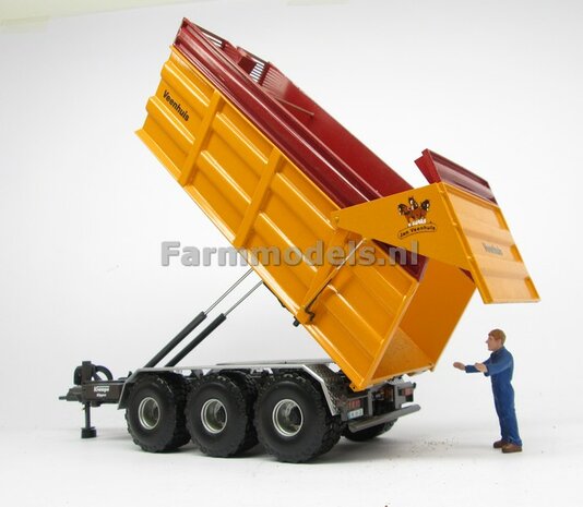 Krampe Haakarm carrier THL 30 L met afzetcontainer Big Body 750 1:32 Wiking WK77826