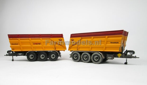 Krampe Haakarm carrier THL 30 L met afzetcontainer Big Body 750 1:32 Wiking WK77826