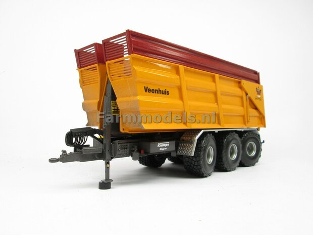 Krampe Haakarm carrier THL 30 L met afzetcontainer Big Body 750 1:32 Wiking WK77826