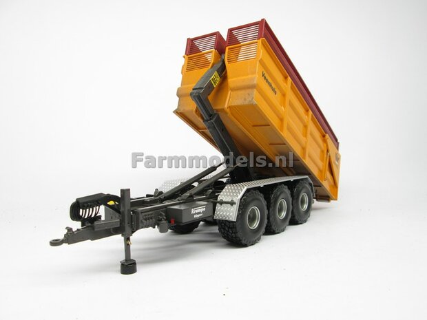 Krampe Haakarm carrier THL 30 L met afzetcontainer Big Body 750 1:32 Wiking WK77826