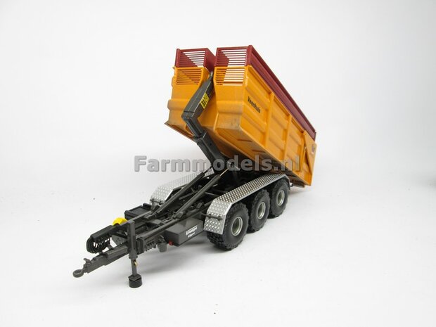 Krampe Haakarm carrier THL 30 L met afzetcontainer Big Body 750 1:32 Wiking WK77826