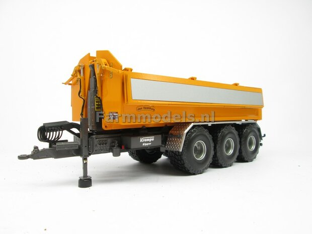 Krampe Haakarm carrier THL 30 L met afzetcontainer Big Body 750 1:32 Wiking WK77826